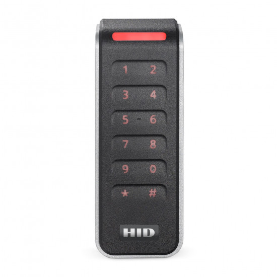Front view of Signo keypad reader